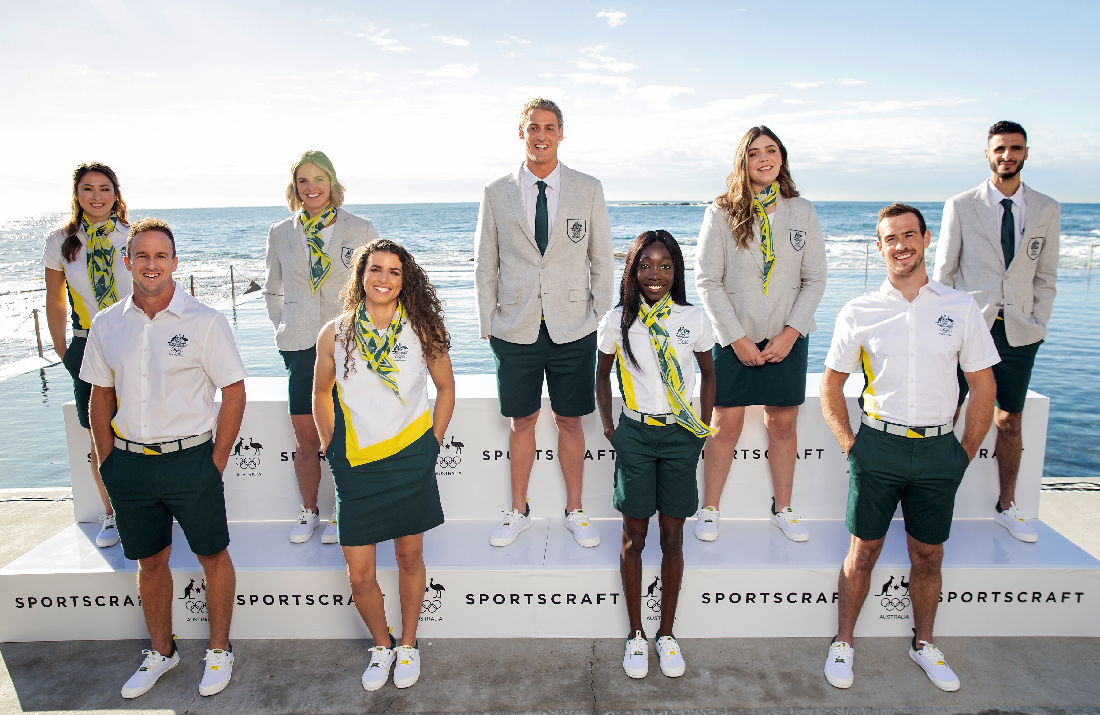Sportscraft and Volley Unveil Australian Olympic Team Uniform for Tokyo